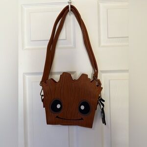 EUC Loungefly Marvel Guardians of the Galaxy I am Groot Purse Crossbody Park Bag